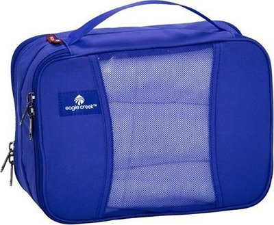 Çantë organizuese Eagle Creek Pack-It Original Clean Dirty Cube, me dy ndarje, me rrjetë ajrosje, blu