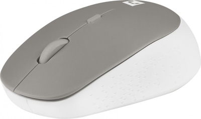 Maus Natec Harrier, wireless, Bluetooth, i bardhë dhe i hirt