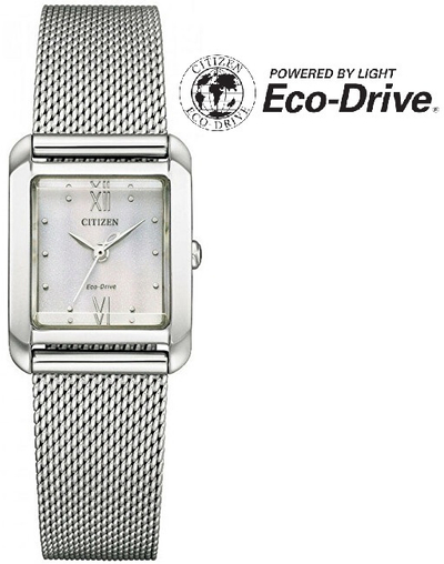 Orë dore Citizen Square Eco-Drive EW5590-62A