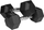 Set hantellash Rebel Active, 2x9 kg, gize me veshje gome, HEX