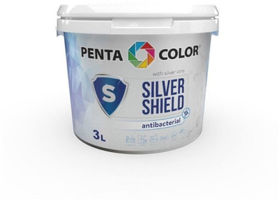 Bojë murale Pentacolor Silver Shield, 3L, e bardhë - 2