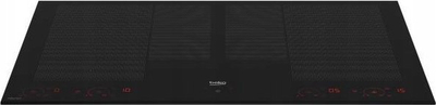 Pllakë gatimi me induksion Beko HII 88810 NT, 77cm, xham qeramik, e zezë