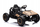 Gokart elektrik për fëmijë SPORT YSA8812, off road, kornizë metalike, bezhë e zezë