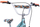 Biçikletë për fëmijë Huffy So Sweet 20", çelik, frenat me klema, blu