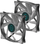Ventilatorë për kasë PC Iceberg Thermal IceGALE, 140 mm, set me 2 copë, gri