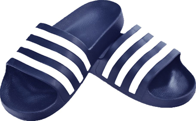 Shapka Adidas Adilette Aqua M F35542, Cloudfoam, për burra, blu e errët