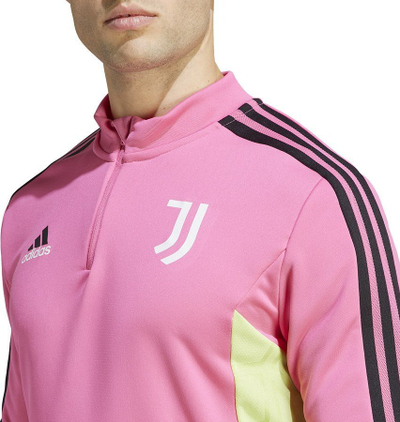 Bluza stërvitje Adidas Juventus Turin Condivo 22 23, me teknologji AEROREADY, 100% fibra të ricikluara