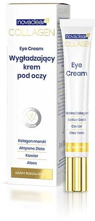 Krem për sy Novaclear Collagen, zbutës, 15 ml
