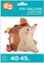 Balonë dekoru folje iriq me mollë Little Hedgehog, 40 x 45 cm, për helium, shumëngjyrëshe