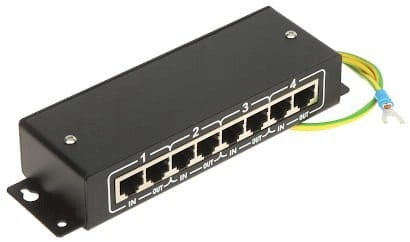 Mbrojtës tensioni rrjeti AXON MULTINET 4 Ethernet, 4 porta, për rrjet Ethernet