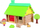 Set konstruktori druri iWood Cabin in the Woods, 61 copa, lojë edukative, shumëngjyrësh
