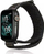 Rrip ore inteligjente Beline Nylon, për Apple Watch 42 49mm, mbyllje me shirit ngjitës, i zi