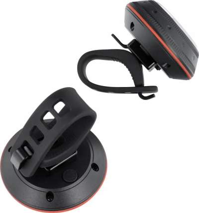 Drita biçiklete UMO UFO UMO21002, LED, IP66, të zeza