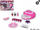 Set manikyr për goca Little Girls DIY Nail Art, me tharëse thonjsh, 3 llakë, rozë
