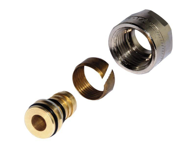 Lidhës për tuba KAN-therm, 16 mm x 1/2"