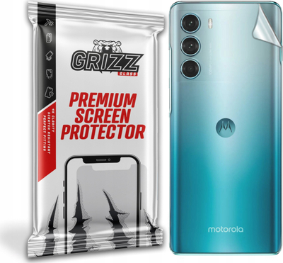 Mbrojtëse e pasme GrizzGlass për Motorola Moto G200, film fleksibil, mat, transparente