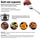 Tenxhere gatimi e ngadaltë Lauben Slow Cooker 3500SB, 3.5L, 200W, inox e zezë