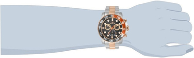 Orë për meshkuj Invicta Pro Diver SCUBA Quartz 33300, e argjendtë/artë