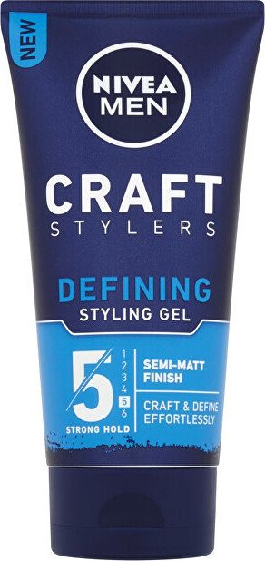 Xhel flokësh Nivea Men Craft Stylers Defining, semi-mat, 150ml