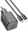Karikues muri Hoco N41, 20W PD QC 3.0, USB C dhe USB A, me kabllo USB C në Lightning, i bardhë