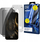 Xham mbrojtës 3mk Hardy Privzone 9H për iPhone 14 Pro Max, 0.33mm, 2 copë, i errët