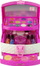 Сет шминка за деца Leantoys Vanity Case, кутија со огледало, козметички аксесоари, розова