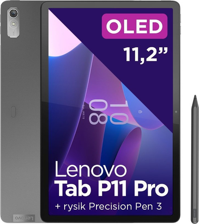 Tablet Lenovo Tab P11 Pro gjenerata 2, 11.2", 8GB 256GB, gri