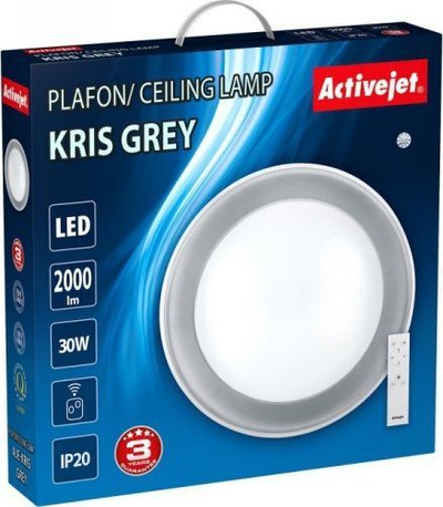 Llambë tavani Activejet Plafon AJE-KRIS, 240V, 30W, e hirtë
