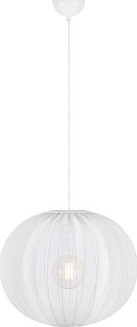 Lampë varëse Markslöjd Florence, Ø50 cm, najlon, e bardhë