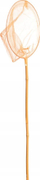 Rrjetë peshkimi Happet Bamboo Landing Net, 115 cm, diametër 24 cm, blu