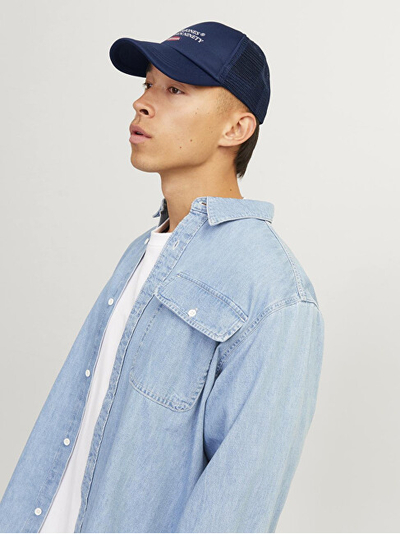 Kapele për meshkuj Jack&Jones JACRIVER, e kaltër