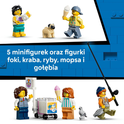 Lego City Tramvaji i plazhit 60506, 693 pjesë