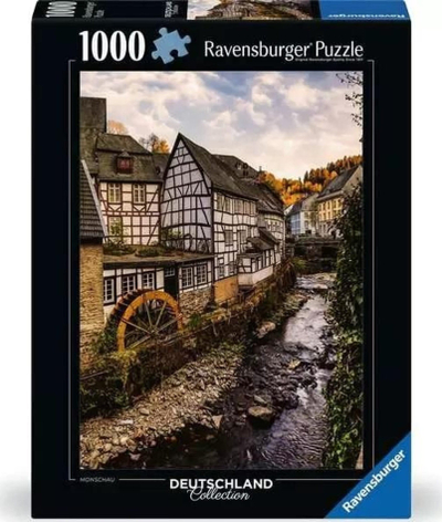 Puzzle Ravensburger Monschau in the Eifel, 1000 pjesë, për të rritur
