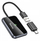 Adapter CarPlay pa tela Hoco HU1, USB A dhe USB C, i zi