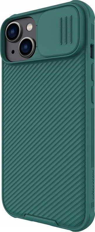 Kapak telefoni Nillkin CamShield Pro për iPhone 14 Plus, jeshile