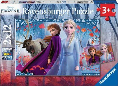  Puzzle Ravensburger Frozen 2, 12 elemente