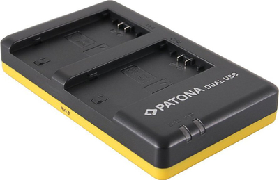 Karikues dyfis PATONA Dual Quick Pro, për Sony NP-FZ100, USB, i zi