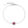 Byzylyk për femra Brosway Fancy Passion Ruby FFB130, i argjendtë