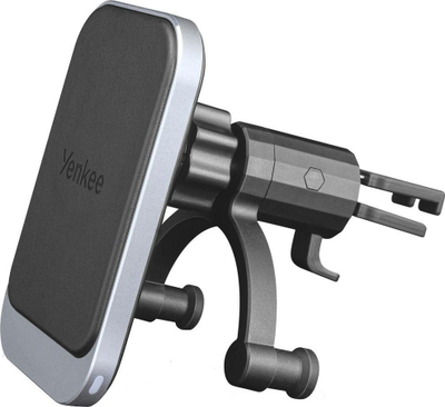 Mbajtës telefoni për veturë Yenkee YSM 715 MGS, wireless 15W, magnetik, i zi