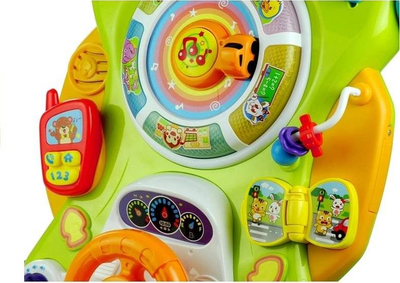 Walker lodër 3 në 1 Magic Slate me panel muzikor edhe tavolinë loje, me ngjyra nga të gjitha