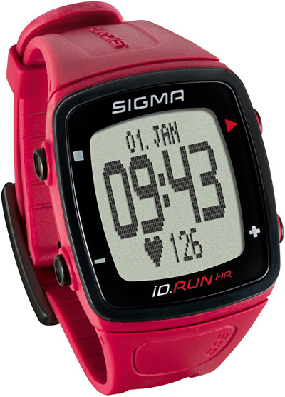 Orë e mençur Sigma Sporttester iD.RUN HR, rozë