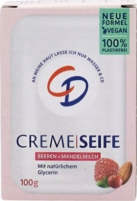 Sapun glicerinë CD Soap Berries me bajame, 100 g, për lëkurë të ndjeshme