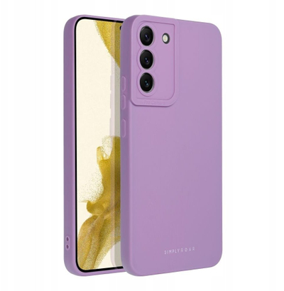 Заштитна маска Roar Luna за Samsung S24 FE, силикон, виолетова