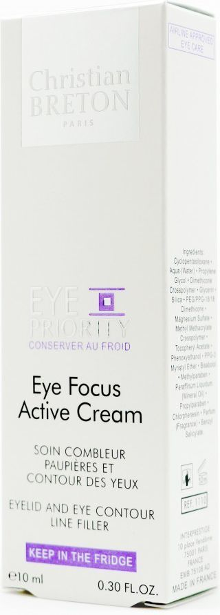 Krem sysh Christian Breton Eye Focus Active Cream, rigjenerues për qepalla dhe kontur sysh, 10ml