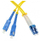 Kabllo patch optike SM duplex SC/UPC në LC/UPC, 10m, 9/125 G652D, e verdhë