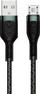 Kabllo USB JELLICO A12, Micro USB, 3A, 1.2m, e zezë