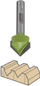 Frezë Luna V Cone Cutter 210140406, 25mm, bosht 8mm