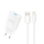 Karikues muri Dudao A4EU, USB A 2.1A 10W, kabllo USB A Lightning, i bardhë