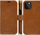 Mbrojtëse telefoni dbramante Copenhagen Slim, për iPhone 12 Pro Max 6.7", lëkurë kafe tan