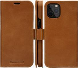 Mbrojtëse telefoni dbramante Copenhagen Slim, për iPhone 12 Pro Max 6.7", lëkurë kafe tan